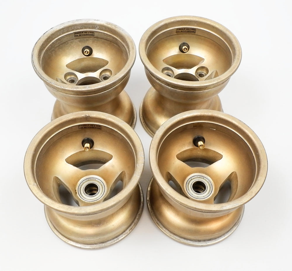 Set of Full Magnesium 115 / 140mm Cadet 950 Wheel Rims