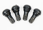 Set of 4 Short Snap In Wheel / Tyre Valves