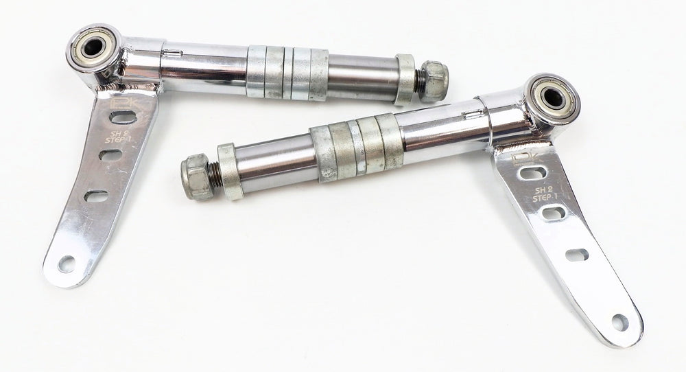 IPK Intrepid Praga SH2 25mm Chrome Stub Axle Set