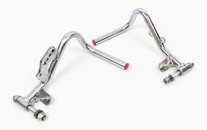 IPK Intrepid Praga Chrome Pedal Set
