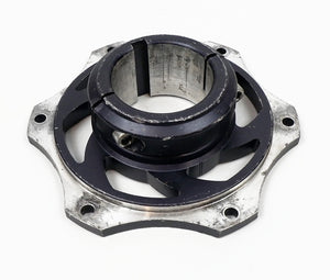 Black Double Bolt 50mm Aluminium Sprocket Carrier