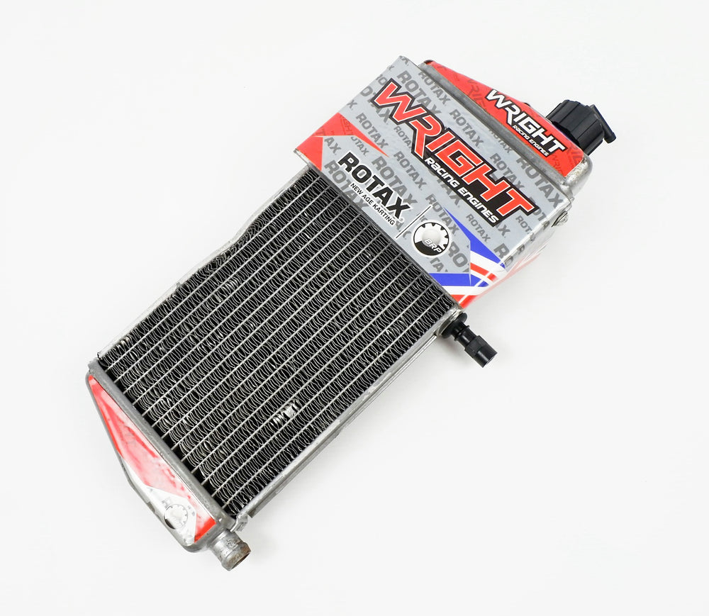 Rotax Max Silver Current Style Radiator with Flap