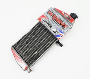 Rotax Max Silver Current Style Radiator with Flap