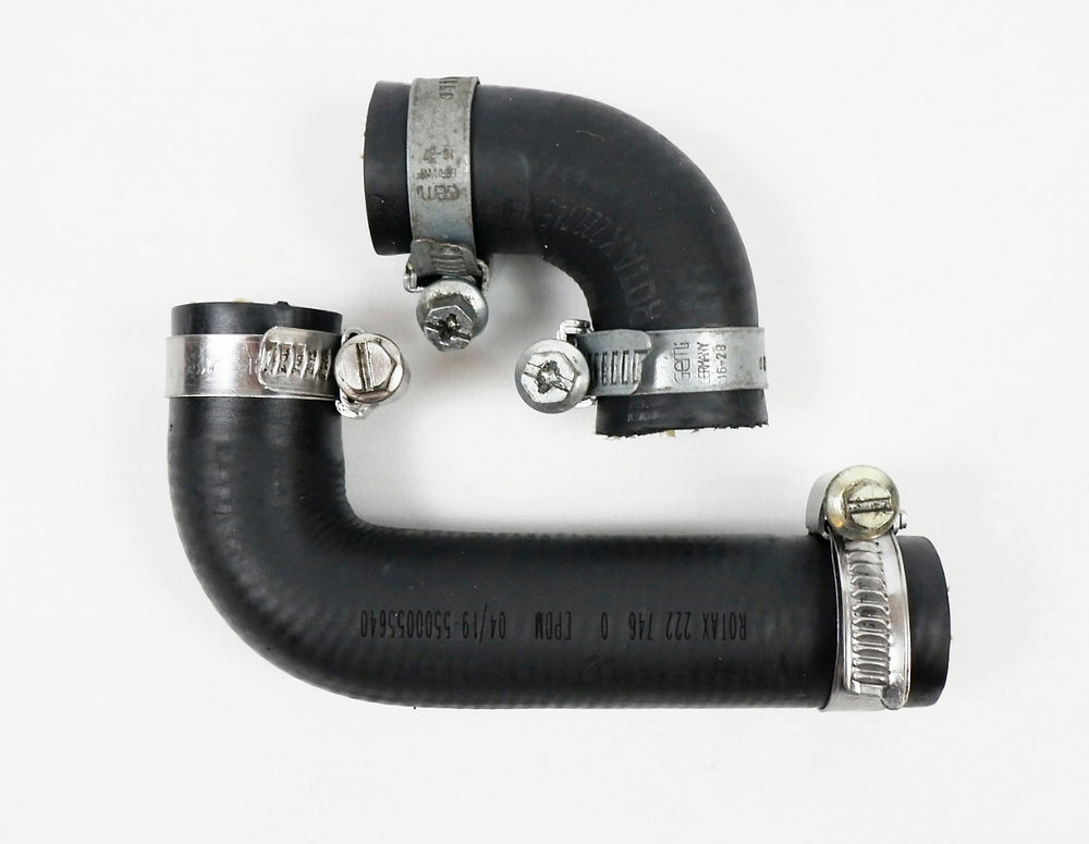Rotax Max Radiator Upper & Lower Hose Pipe Set