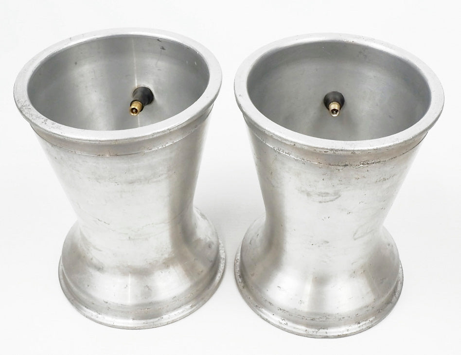 Aluminium 180mm Rear Wheel Rim Pair