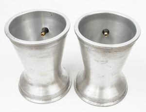 Aluminium 180mm Rear Wheel Rim Pair