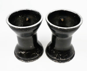 Aluminium 180mm Rear Wheel Rim Pair