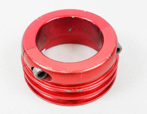 Red Alloy 50mm Water Pump Pulley