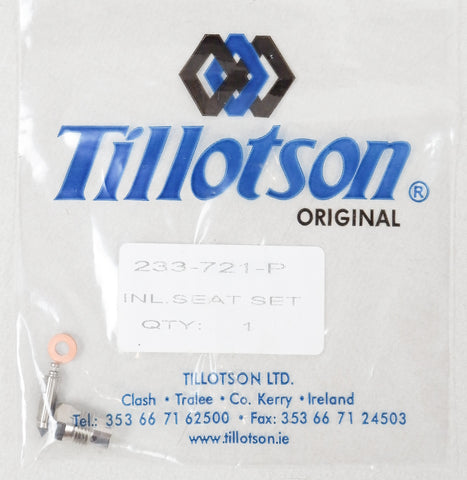 Tillotson Inlet Seat Set 233-721-P
