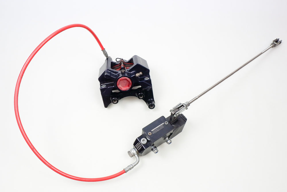MS K Kart Blue Phoenix Complete Rear Brake System