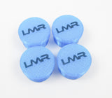 Set of 4 LMR 30mm Chassis Plugs Blue