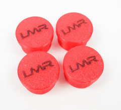 Set of 4 LMR 30mm Chassis Plugs Red