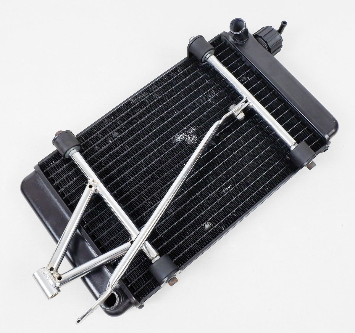 Black Aluminium 350 x 200 x 30mm KZ Radiator with Mounts – LMR Kart Store