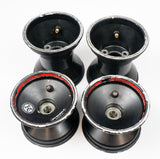 Jet Alloy Black Flush Offset 105/145mm Cadet Wheel Rim Set