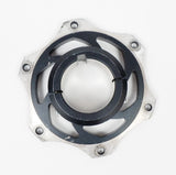 Black Double Bolt 50mm Aluminium Sprocket Carrier