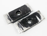 Pair of Flush Fitting Engine Mount Clamps 30mm x 92mm