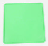 Green Nylon Rear Bumper Number Plate