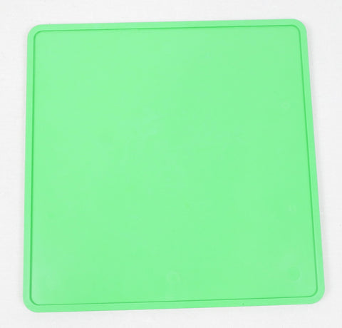 Green Nylon Rear Bumper Number Plate