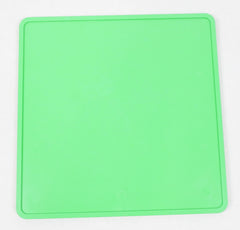 Green Nylon Rear Bumper Number Plate