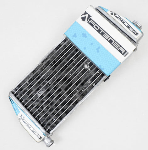 Rotax Max Silver Current Style Radiator with Flap