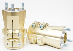 Righetti Ridolfi Gold 50mm x 115mm Long Rear Hub Set