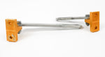 OTK Tony Kart 950 Cadet Rotax Exhaust Support Bracket Set