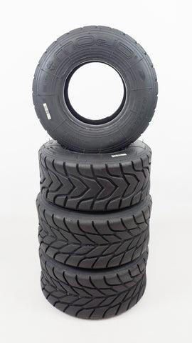 MOJO CW Inter Cadet Rotax Mini Micro Max Wet Tyre Set
