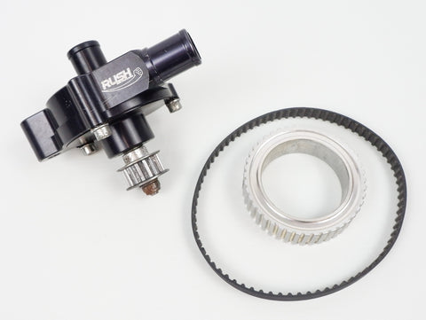 RUSH Toothed KZ / Gearbox Kart Belt Water Pump & Pulley