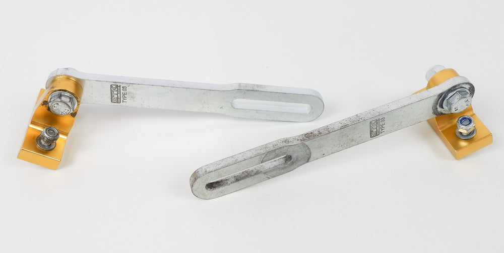 OTK Tony Kart 401RR Rotax Exhaust Support Bracket Set
