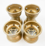 OTK Tony Kart AXP Gold Aluminium 120/180 Wheel Rim Set