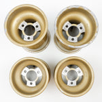OTK Tony Kart AXP Gold Aluminium 120/180 Wheel Rim Set
