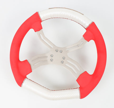 OTK Redspeed (Tony Kart) High Grip Steering Wheel with Angled Boss