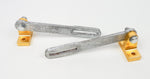 OTK Tony Kart 401RR Rotax Exhaust Support Bracket Set