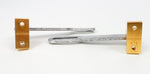 OTK Tony Kart 401RR Rotax Exhaust Support Bracket Set