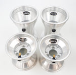 Jet Silver Aluminium 130/185 Wet Wheel Rim Set