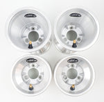 Jet Silver Aluminium 130/185 Wet Wheel Rim Set