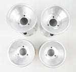 Jet Silver Aluminium 130/185 Wet Wheel Rim Set
