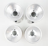 Jet Silver Aluminium 130/185 Wet Wheel Rim Set
