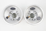 Jet Silver Aluminium 140mm Wheel Rim Pair