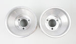 Jet Silver Aluminium 140mm Wheel Rim Pair