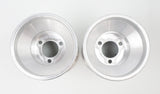Jet Silver Aluminium 140mm Wheel Rim Pair