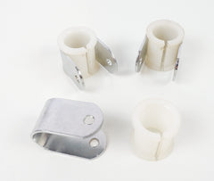 Set of 3 Freeline Birel ART Steel Rear Bumper Bush / Clamps