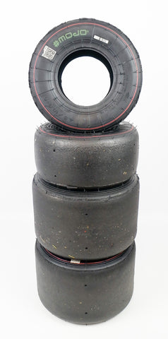 MOJO D2XX Rotax Junior Slick Tyre Set