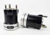 ALTO Double Bolt Black 50mm x 90mm Rear Hub