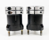 ALTO Double Bolt Black 50mm x 90mm Rear Hub