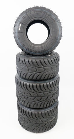 MOJO W5 Rotax Max Wet Tyre Set