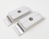 Pair of Flush Fitting Engine Mount Clamps 28mm x 92mm