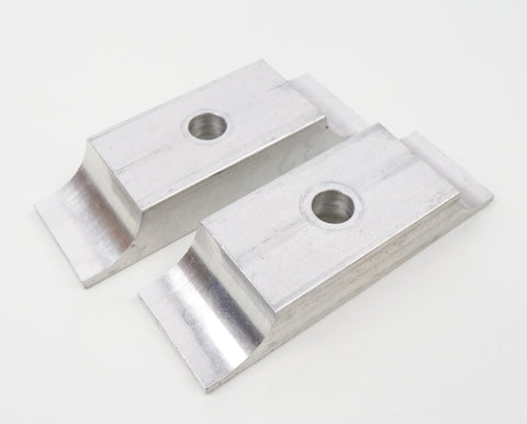 Pair of Flush Fitting Engine Mount Clamps 28mm x 92mm