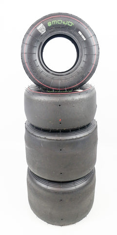 MOJO D2XX Rotax Junior Slick Tyre Set
