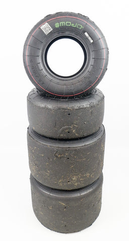 MOJO D2XX Rotax Junior Slick Tyre Set